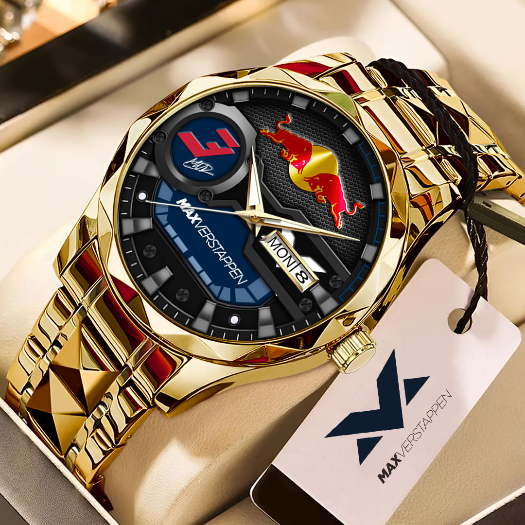 Red Bull Racing x Max Verstappen Alloy Luxury Quartz Watch – HOATT15474