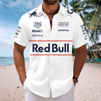 Red Bull Racing x Max Verstappen Short Sleeve Button-Down Shirt – HOATT15470