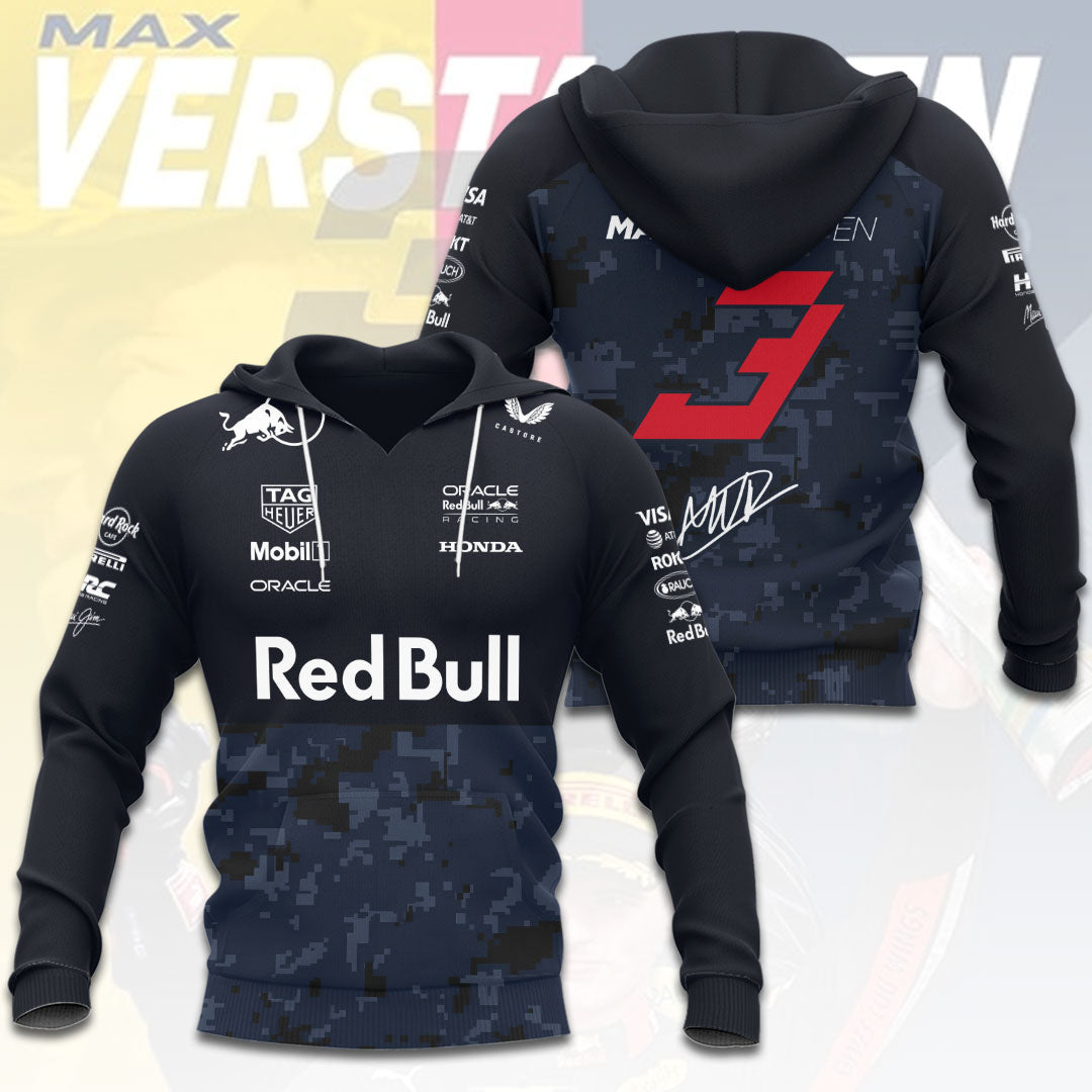 Red Bull Racing x Max Verstappen 3D Apparel – HOATT15471