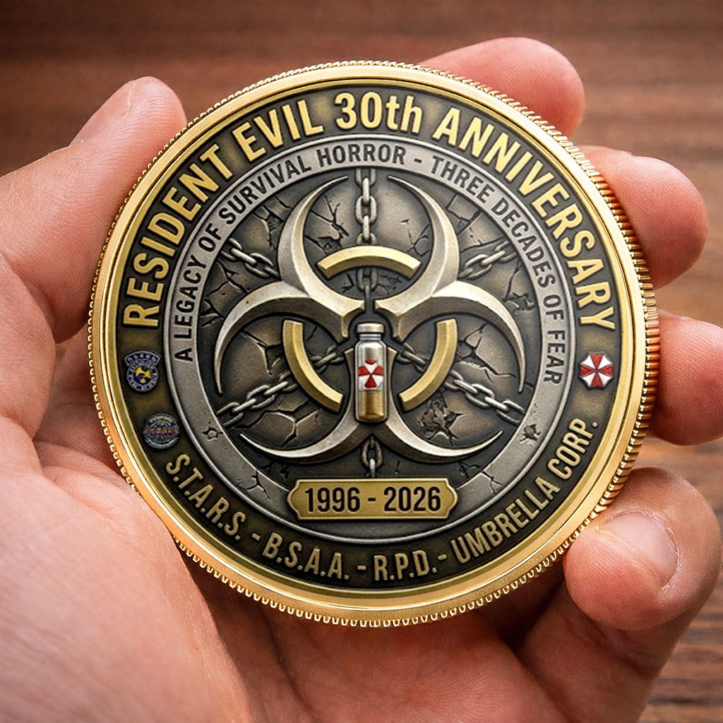 Resident Evil 30th Anniversary 2026 Commemorative Coin – TMTHU5092