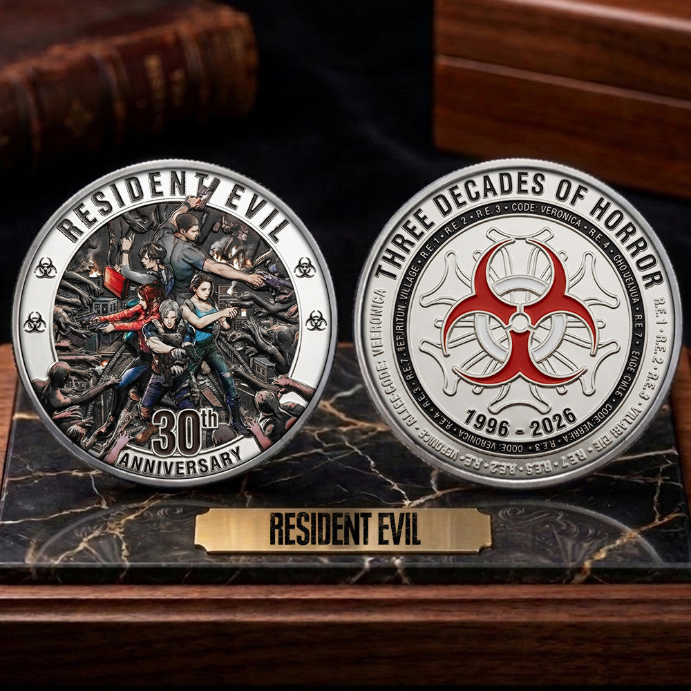 Resident Evil 30th Anniversary 2026 Commemorative Coin – TMTHU5147