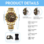 Resident Evil 30th Anniversary Alloy Luxury Quartz Watch – TMTHU4495