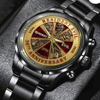 Resident Evil 30th Anniversary Black Stainless Steel Watch – TMTHU4494
