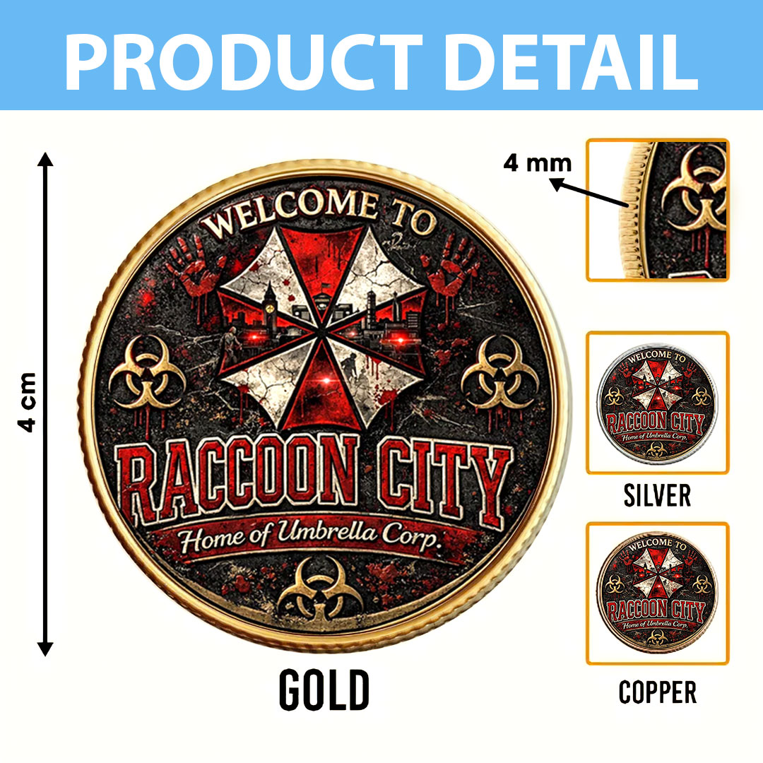Resident Evil 30th Anniversary Commemorative Coin – TMTHU4830