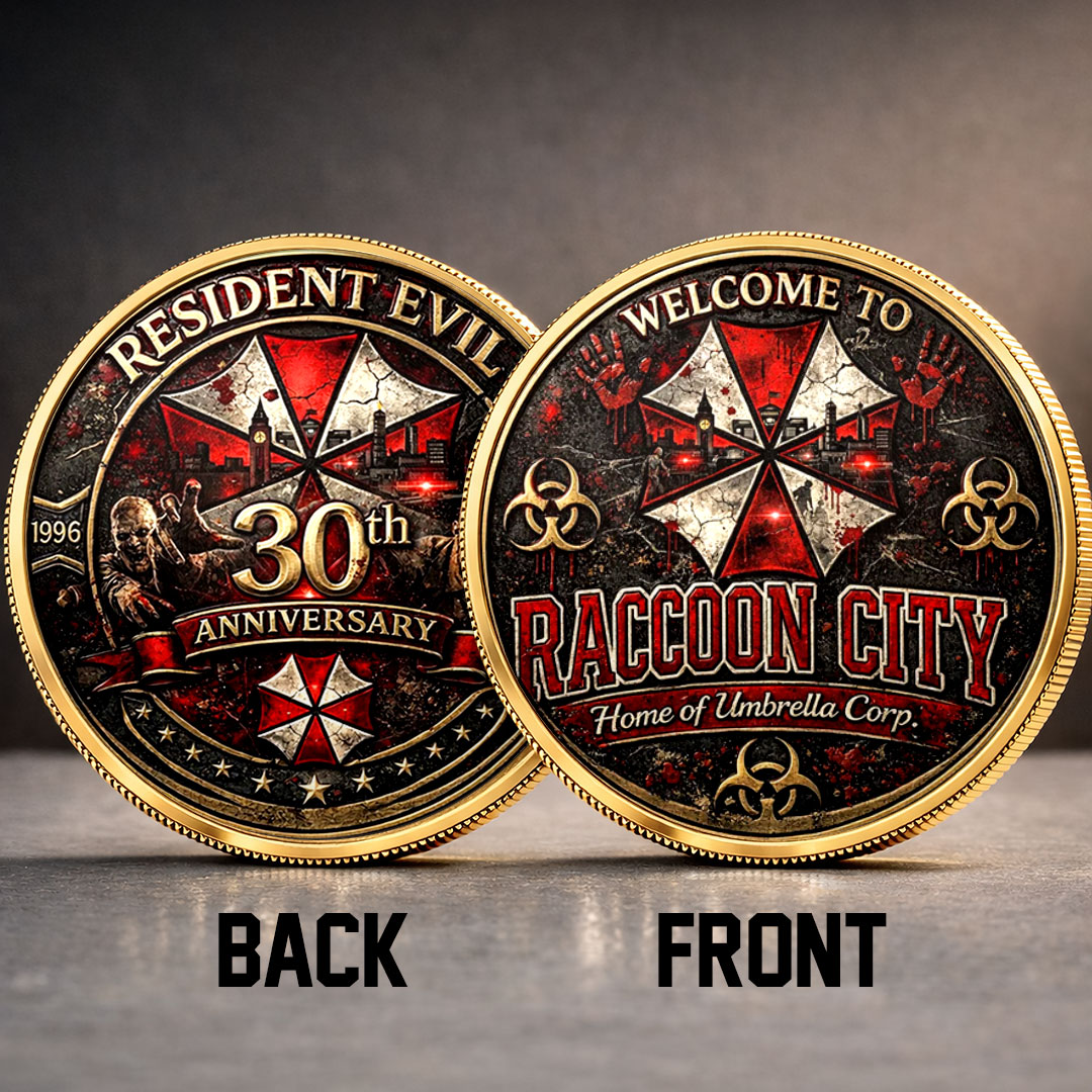 Resident Evil 30th Anniversary Commemorative Coin – TMTHU4830