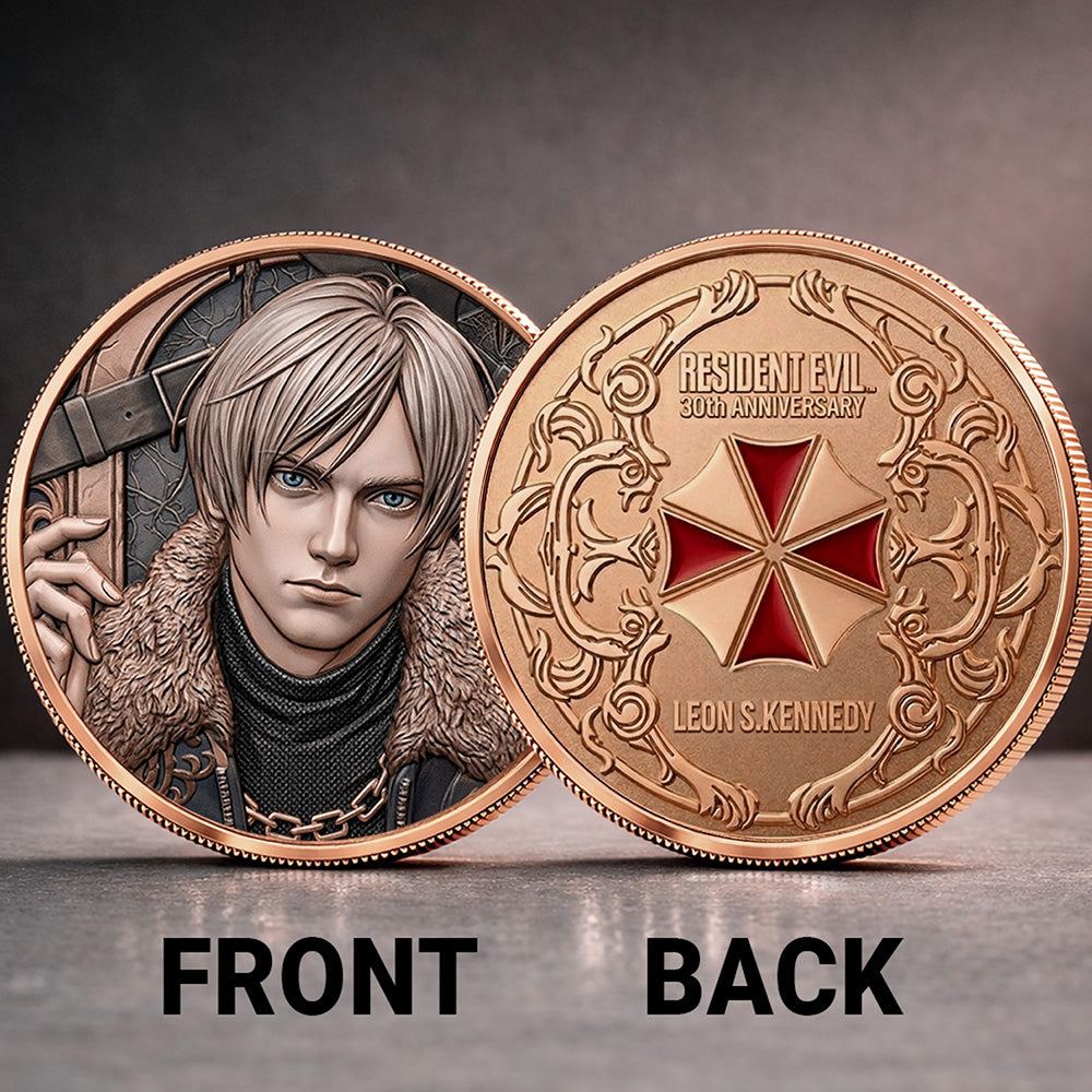 Resident Evil x Leon Scott Kennedy 30th Anniversary Commemorative Coin – GNE6162