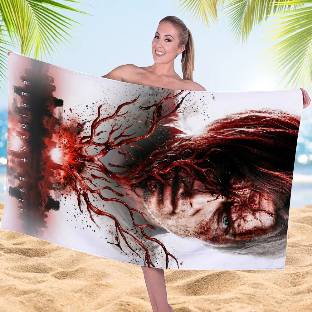 Resident Evil Rectangle Beach Towel – TMTHU5201