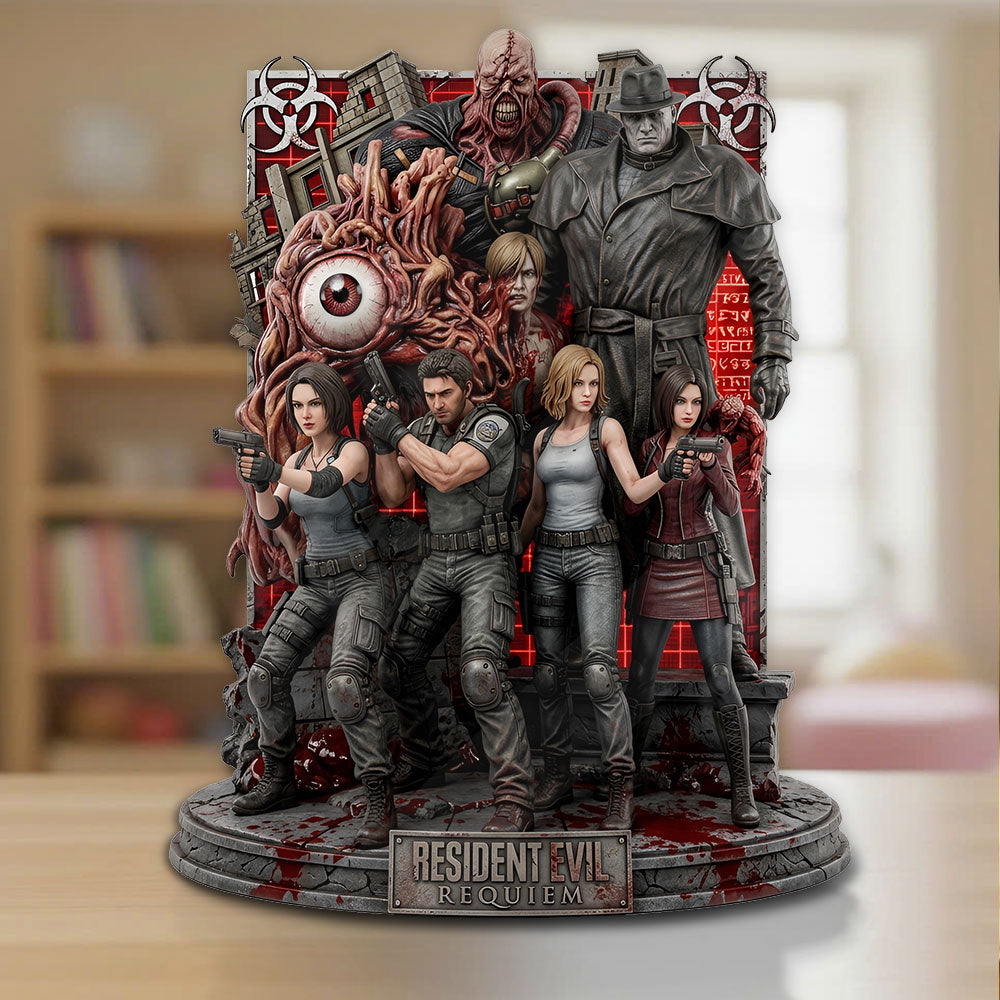 Resident Evil Requiem Custom Shape Acrylic Plaque – TMTHU4910