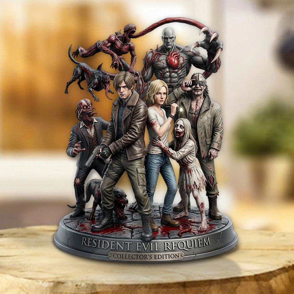 Resident Evil Requiem Custom Shape Acrylic Plaque – TMTHU4911