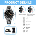Resident Evil Requiem Alloy Luxury Quartz Watch – TANTN22223