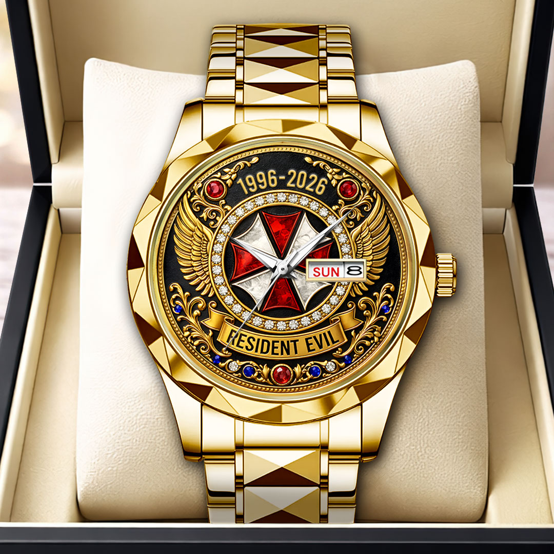 Resident Evil Requiem Alloy Luxury Quartz Watch – HOATT16508