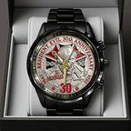 Resident Evil Requiem Black Stainless Steel Watch – TANTN21914