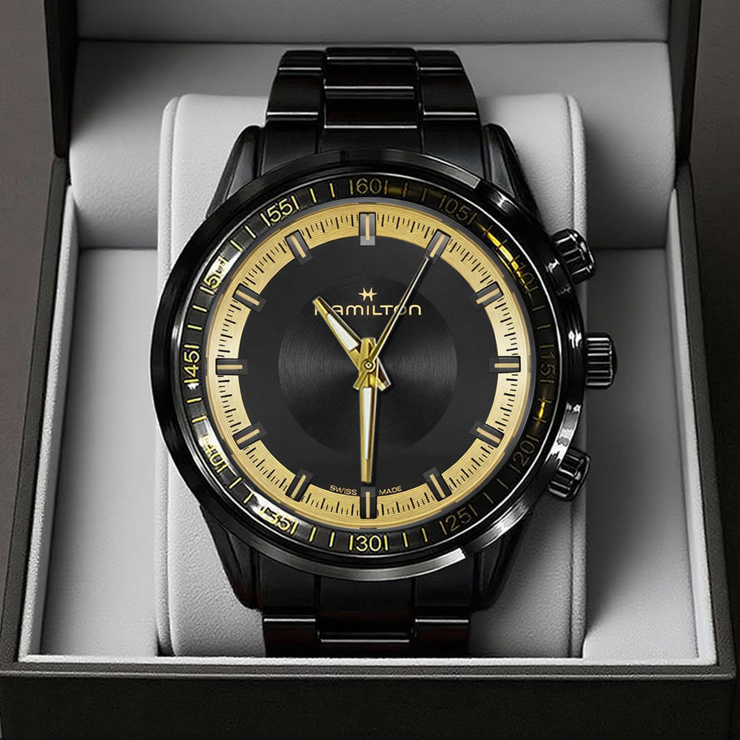 Resident Evil Requiem Black Stainless Steel Watch – TANTN22222