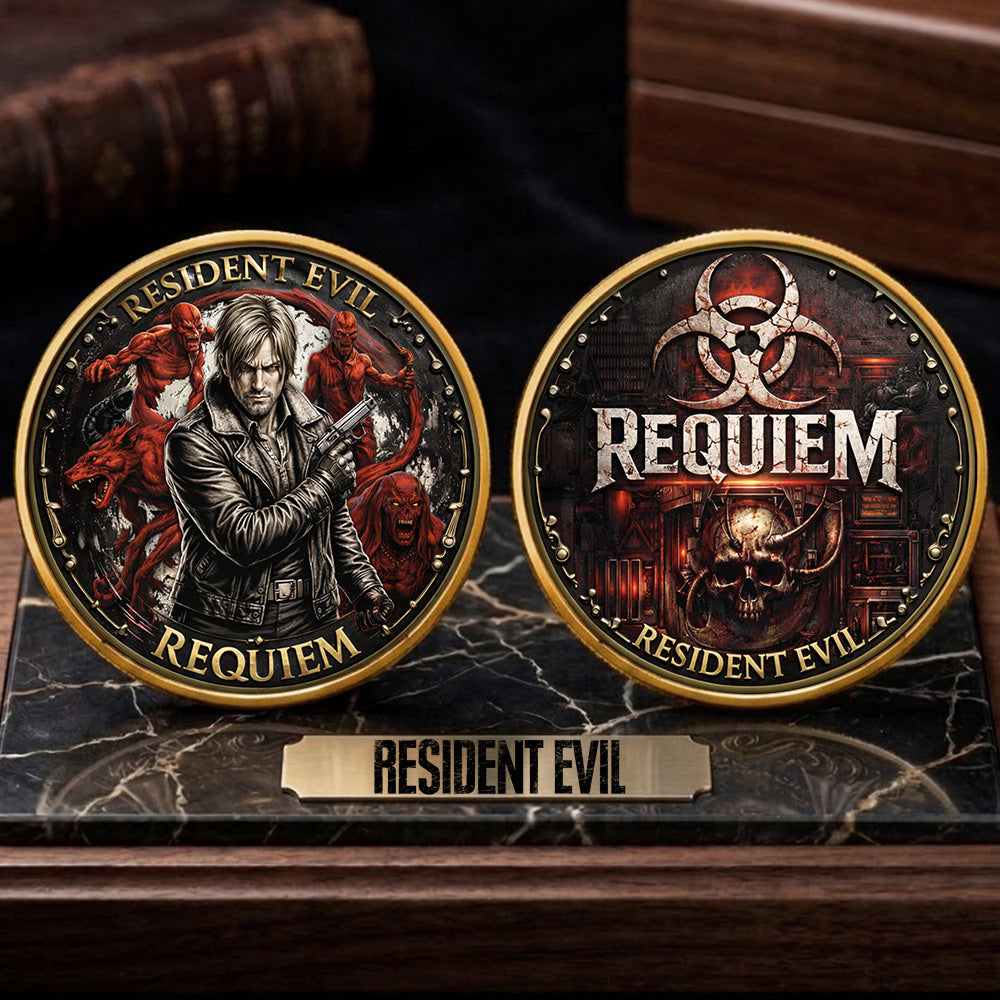 Resident Evil Requiem Commemorative Coin – TMTHU5215