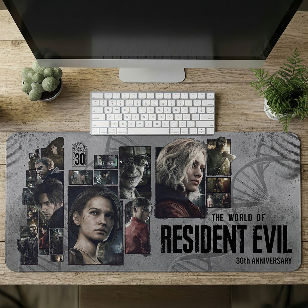 Resident Evil 30th Anniversary Custom Gaming Desk Mat – GNE7267