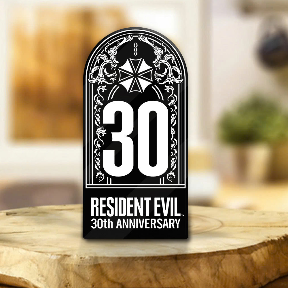 Resident Evil 30th Anniversary Custom Shape Acrylic Plaque – GNE5547