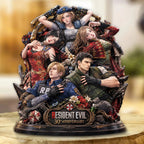 Resident Evil 30th Anniversary Custom Shape Acrylic Plaque – GNE8751