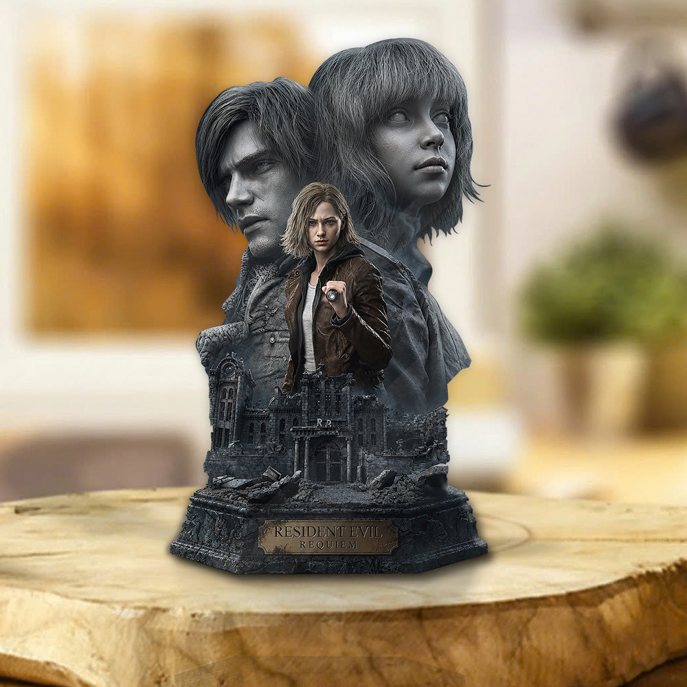 Resident Evil Requiem Custom Shape Acrylic Plaque – GNE6345