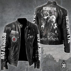 Resident Evil Requiem Motorcycle Leather Jacket – GNE5760
