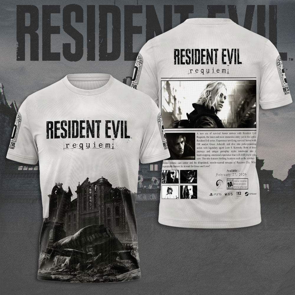Resident Evil Requiem 3D Apparel – TANTN21439