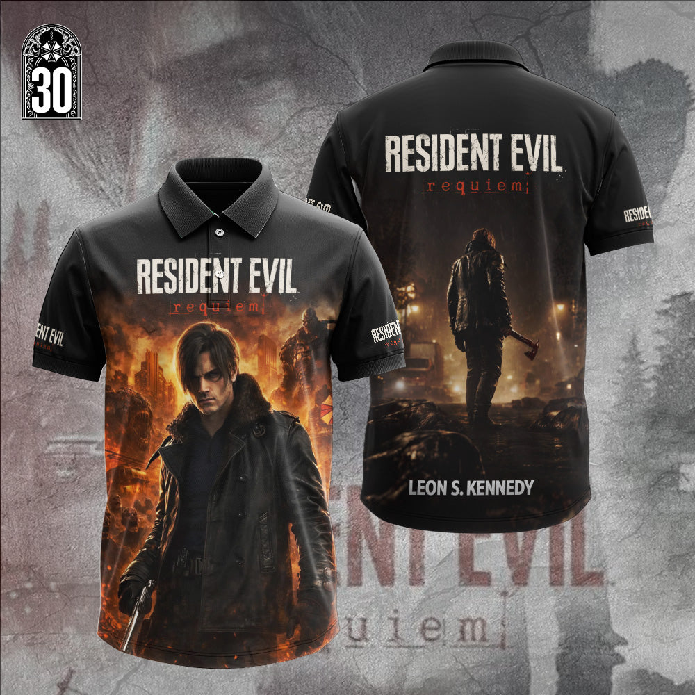 Resident Evil Requiem x Leon Scott Kennedy 3D Apparel – GNE5273