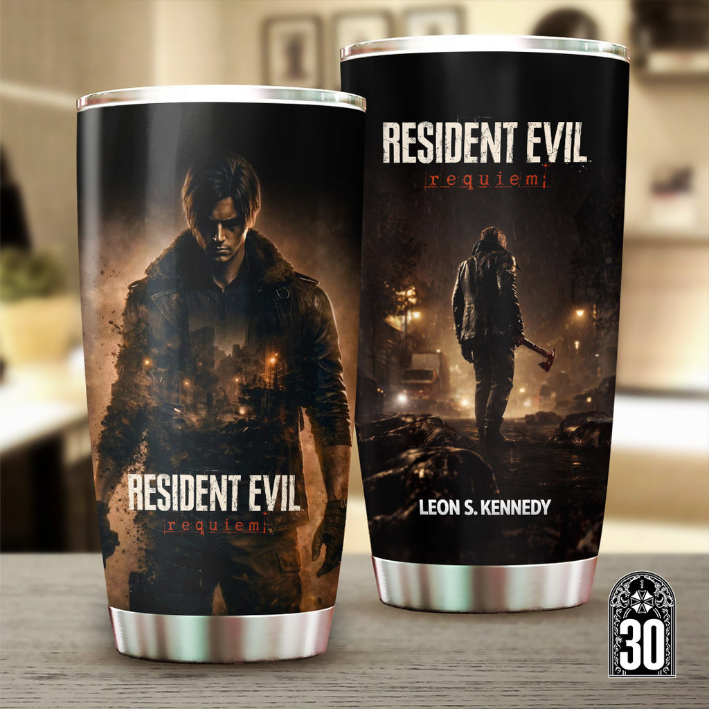 Resident Evil Requiem x Leon Scott Kennedy Tumbler Cup – GNE5418