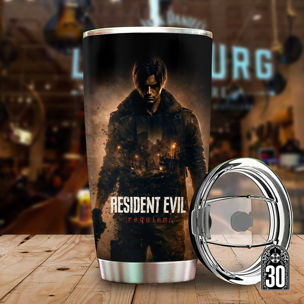 Resident Evil Requiem x Leon Scott Kennedy Tumbler Cup – GNE5418