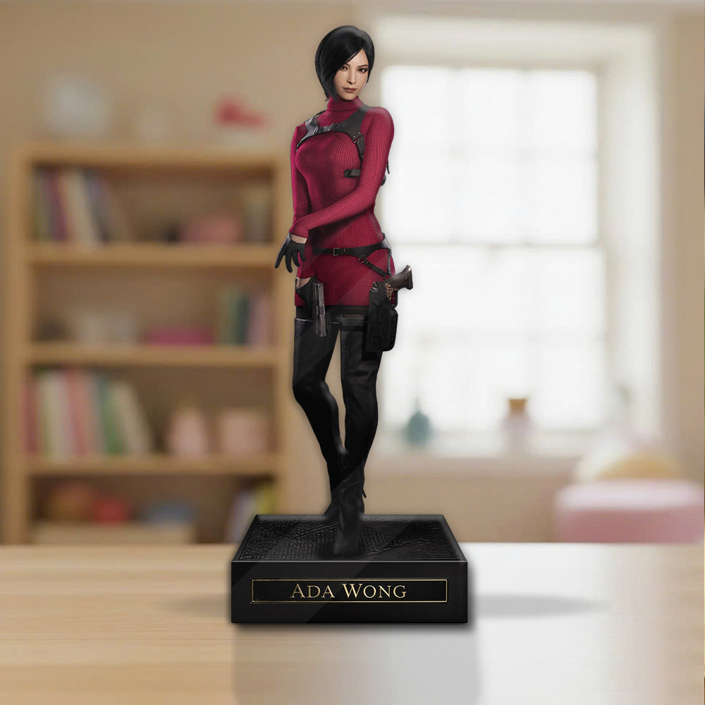 Resident Evil x Ada Wong Custom Shape Acrylic Plaque – GNE5751