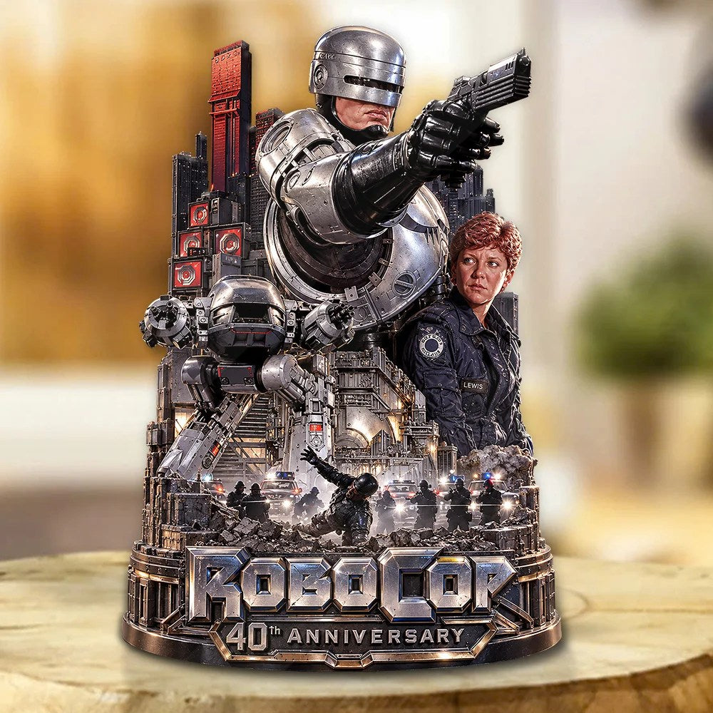 Robocop 40th Anniversary Custom Shape Acrylic Plaque – GNE8874