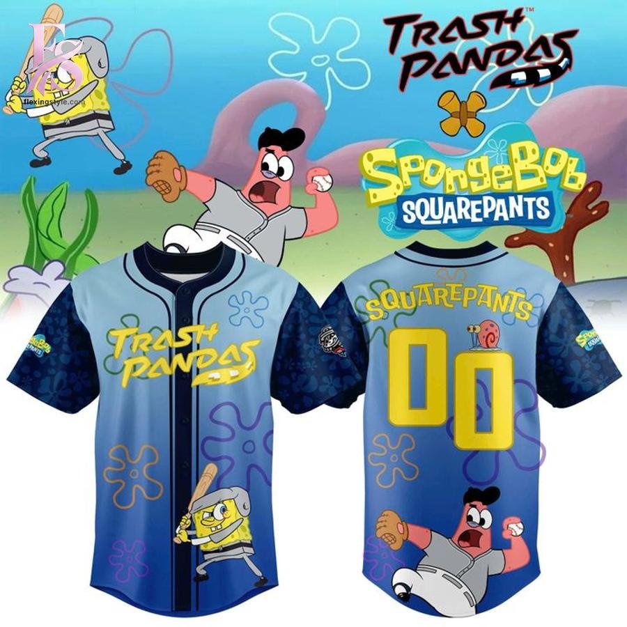 Rocket City Trash Panda Spongebob 2026 Jersey