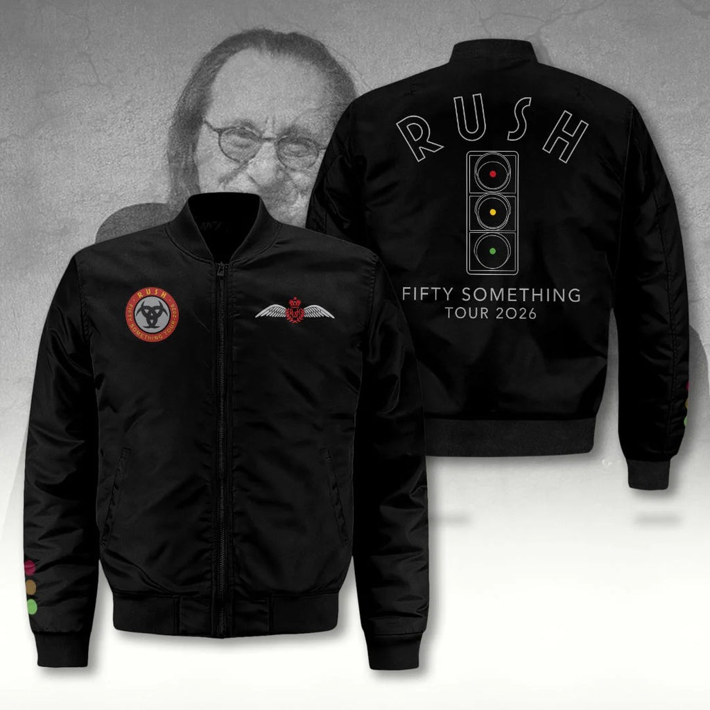 Rush 50th Anniversary 3D Bomber Jacket – TANTN25407