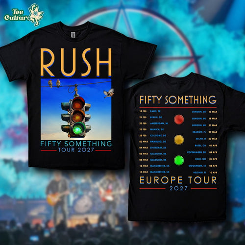 Rush Fifty Something Tour 2027 EU Tshirt