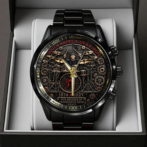 Rush Tour 2026 Black Stainless Steel Watch – TANTN25420