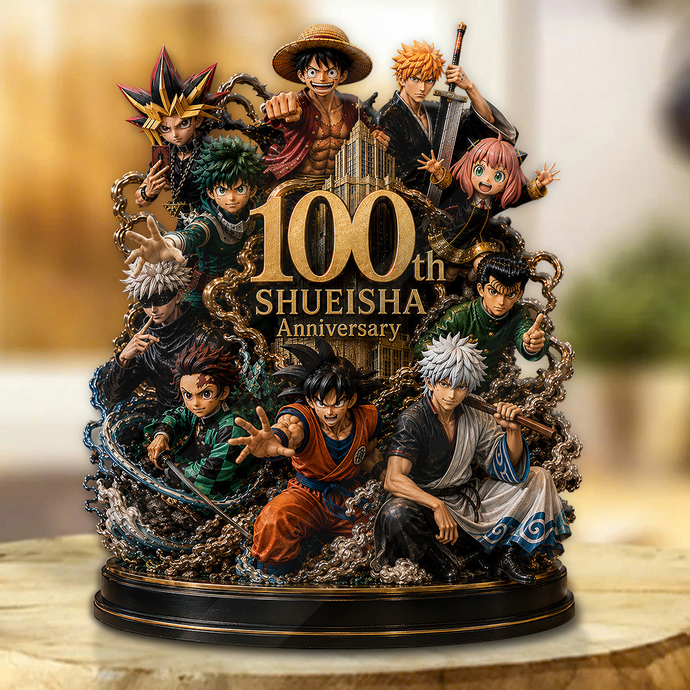 Shueisha 100th Anniversary Custom Shape Acrylic Plaque – GNE8112
