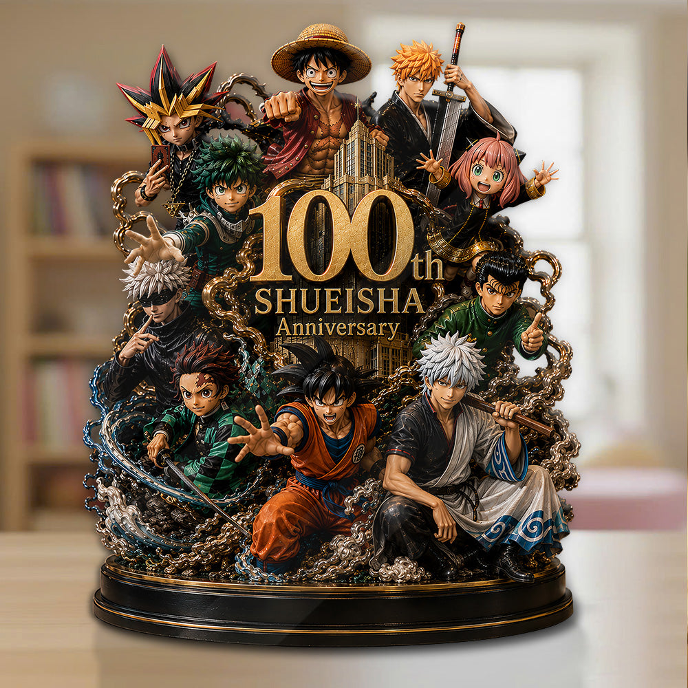 Shueisha 100th Anniversary Custom Shape Acrylic Plaque – GNE8112