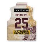 Brisbane Broncos Premiers 2025 3D Sleeveless Down Jacket – TMTHU1634