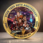 Star Trek 60th Anniversary Commemorative Coin – TMTHU9104