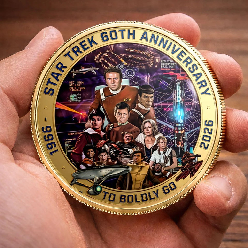 Star Trek 60th Anniversary Commemorative Coin – TMTHU9104