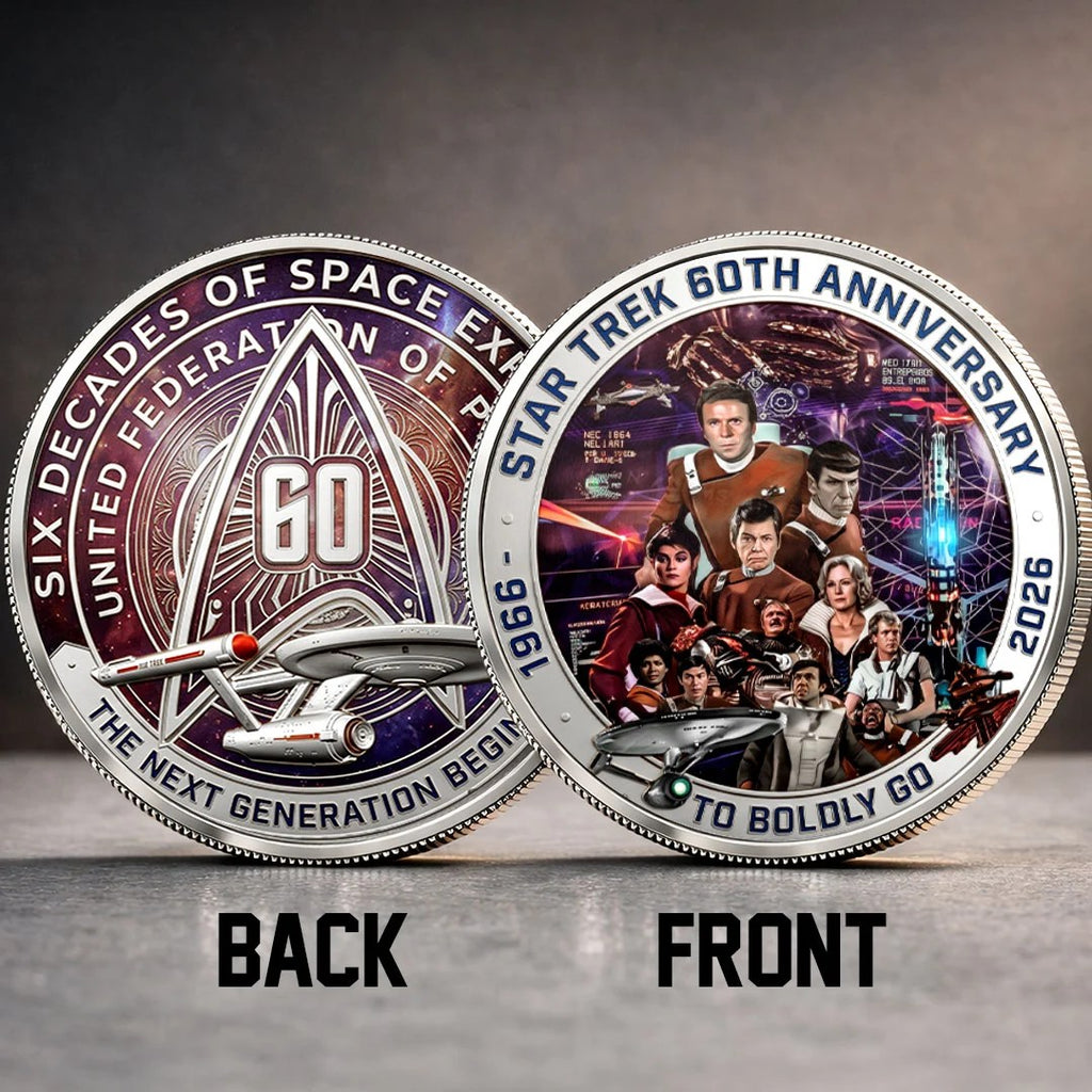 Star Trek 60th Anniversary Commemorative Coin – TMTHU9104