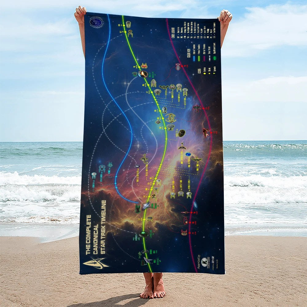 Star Trek Rectangle Beach Towel – TMTHU8967