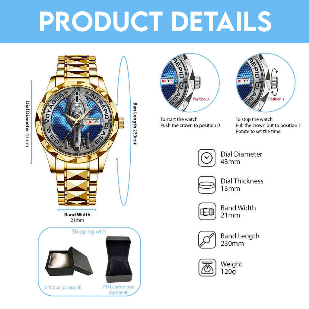 Star Trek Alloy Luxury Quartz Watch – TMTHU1064