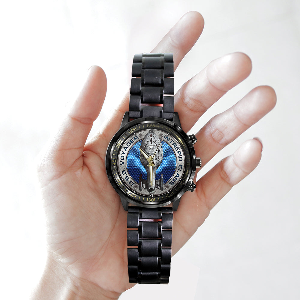 Star Trek Black Stainless Steel Watch – TMTHU1076