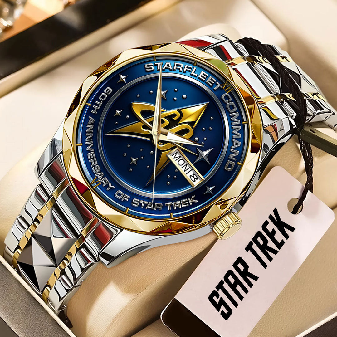 Star Trek 60th Anniversary 2026 Alloy Luxury Quartz Watch – TMTHU1342