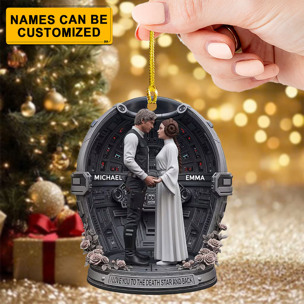Personalized Star Wars Custom Shape 2-sided Acrylic Ornament – TMTHU1558