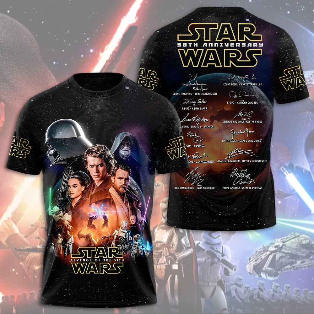 Star Wars 50th Anniversary 3D Apparel – TMTHU1359