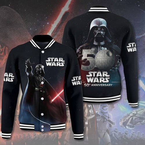 Star Wars 50th Anniversary Varsity Jacket – TMTHU1546
