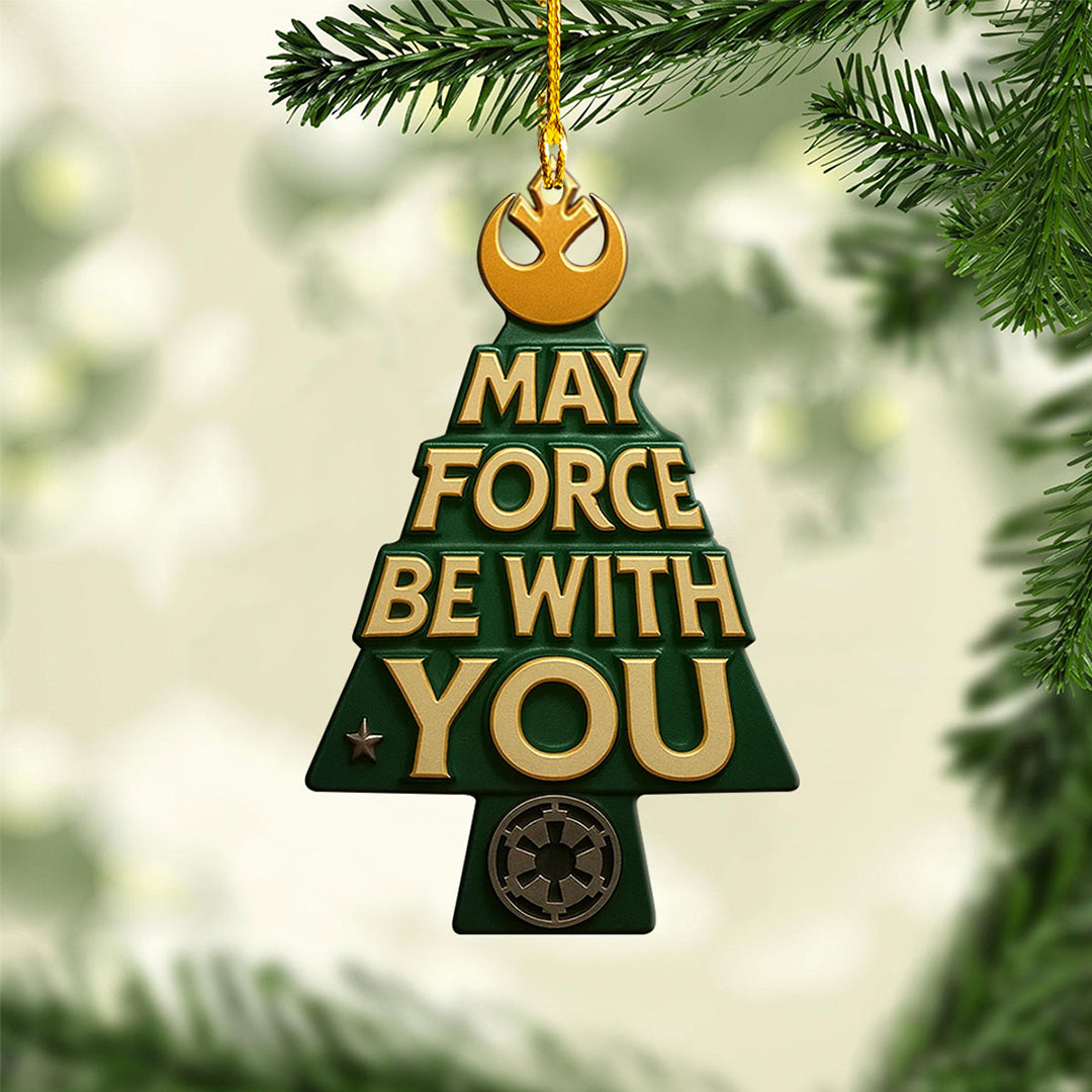 Star Wars x Christmas Custom Shape 2-sided Acrylic Ornament – TMTHU1440