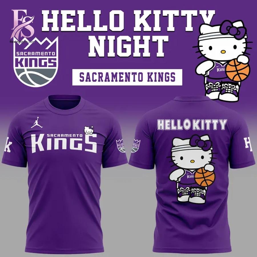 Sacramento Kings x Hello Kitty Night 2026 T-Shirt