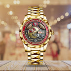 San Francisco 49ers 80th Anniversary Alloy Luxury Quartz Watch – MAITM14265