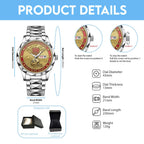 San Francisco 49ers 80th Anniversary Alloy Luxury Quartz Watch – MAITM14594